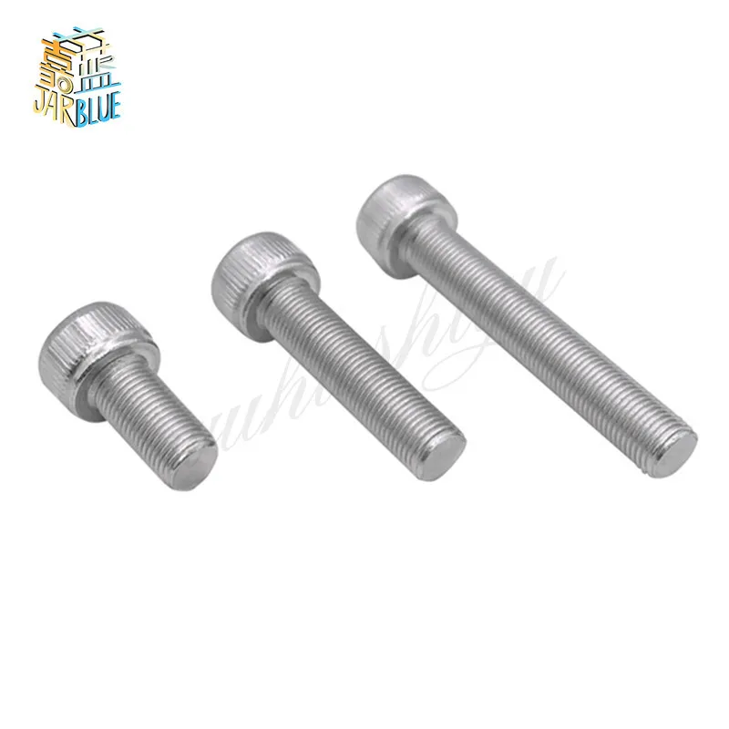 10 Vis à Tête Hexagonale Creuse M6x75mm – Acier Allié 12.9, Noir (Uxcell)
