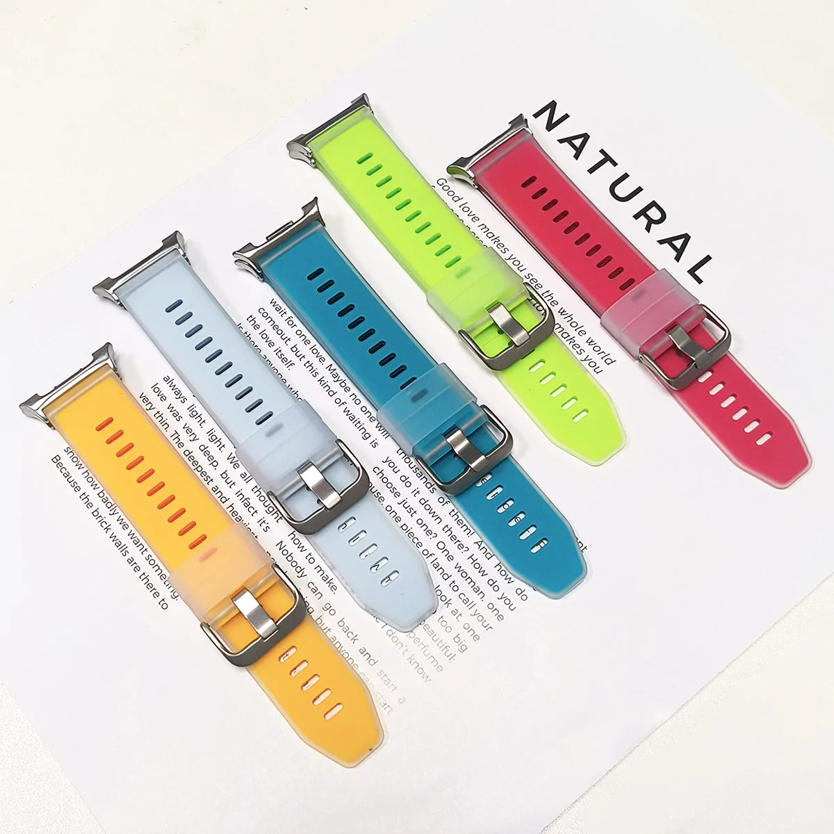 Silicone Sport Strap Band Bracelet in various sizes