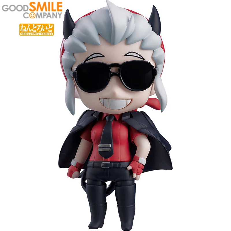 

GoodSmile Original Genuine NENDOROID GSC 1884 Helltaker Justice PVC Figure Doll Model Toy Display Collect Cute Cosplay Doll Gift