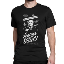 

Legal Better Call Saul Men's T Shirts Lawyer Tv Series Creative Tee Shirt Short Sleeve Crewneck T-Shirts Cotton Gift Clothes