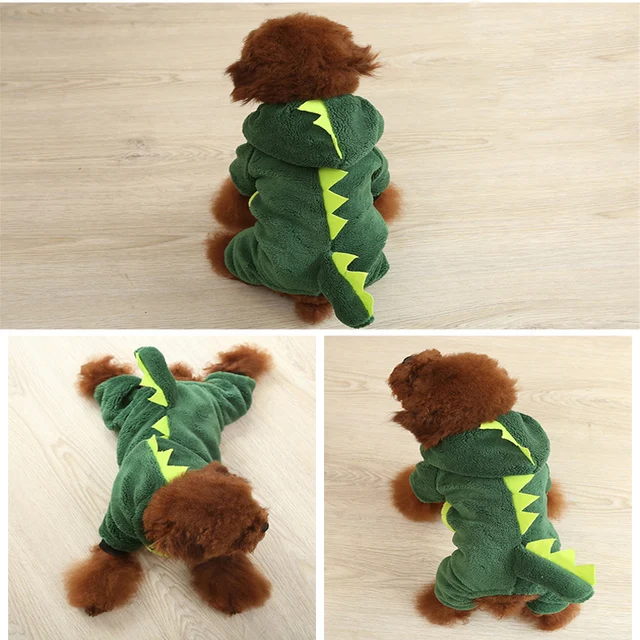 Pet Dog Clothes Soft Warm Fleece Dogs Jumpsuits Pet Clothing for Small Dogs Puppy Cats Hoodies Chihuahua Yorkshire Costume Coats 5