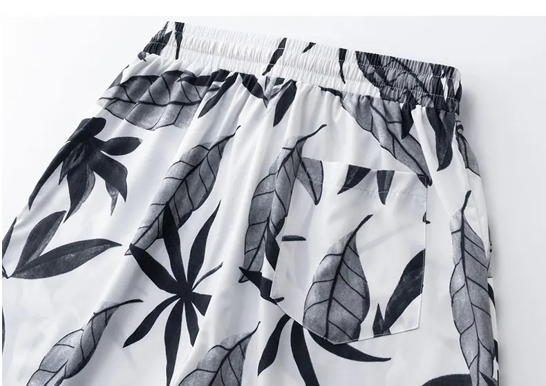 Plus Size 6xl 180kg Beach Tracksuit Men 2 Piece Sportswear Set Quick Dry Hawaiian Shirt Shorts Suits Print Summer Loose Clothing_viptrois.com