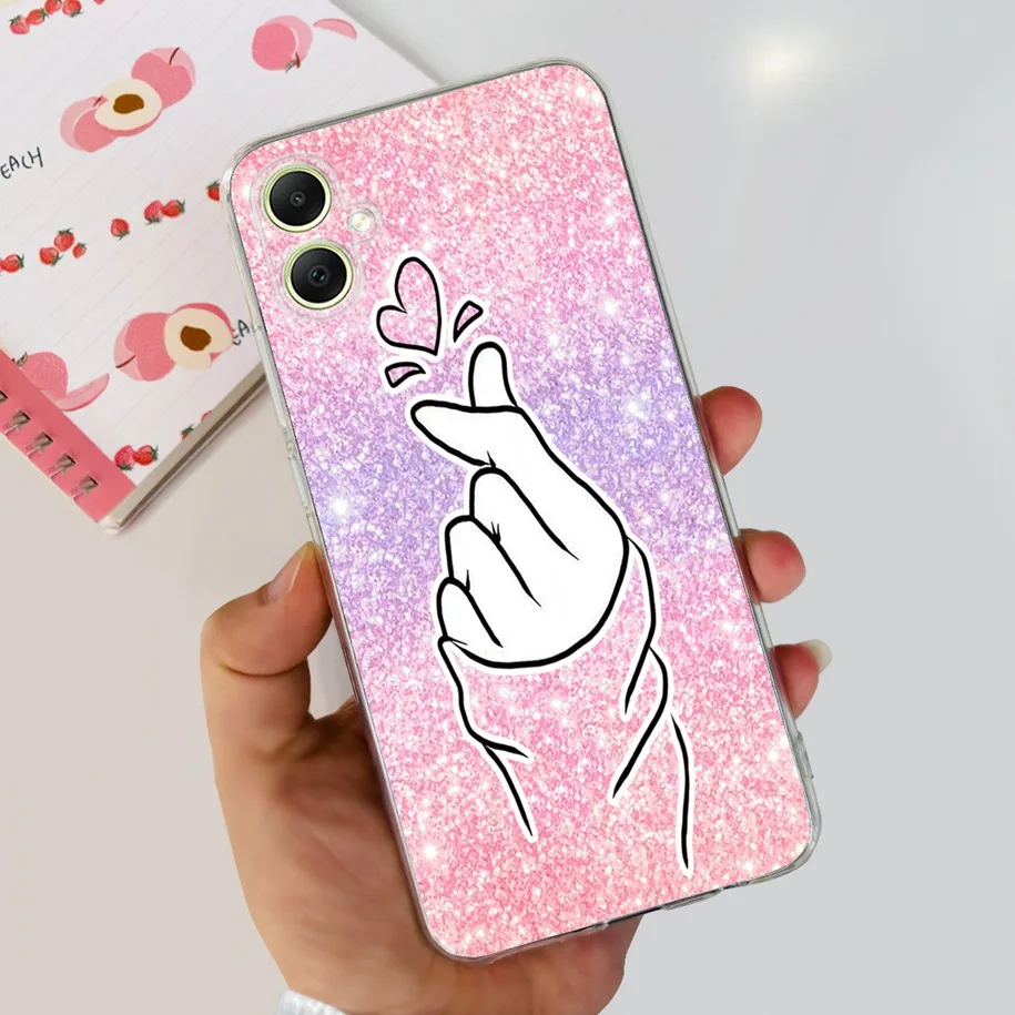 Fashion Butterfly Soft Silicone Back Cover Case for Samsung Galaxy A05/A05S (2023)