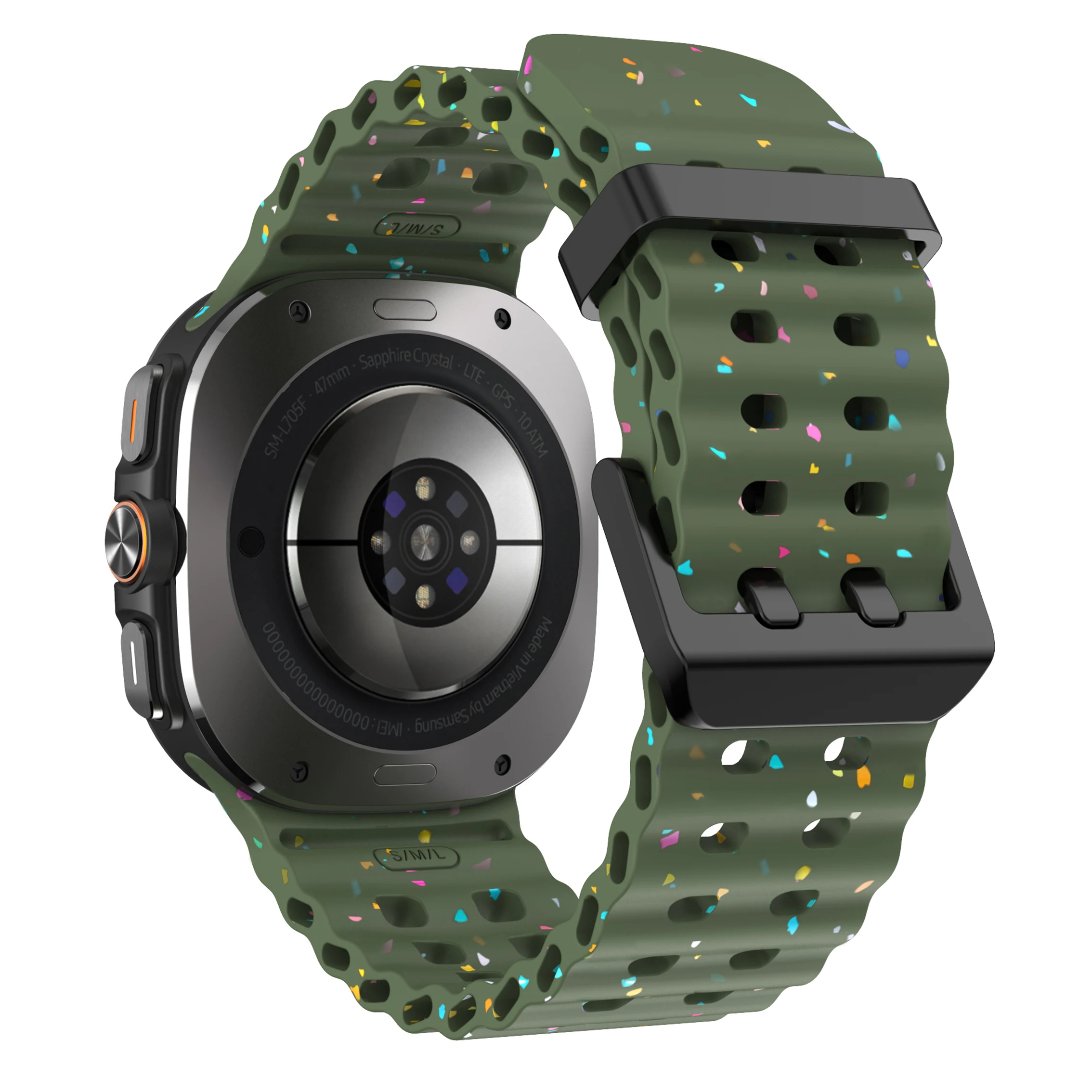 Silicone Sport Strap for Smartwatch - Durable and Comfortable Bracelet Accessory
