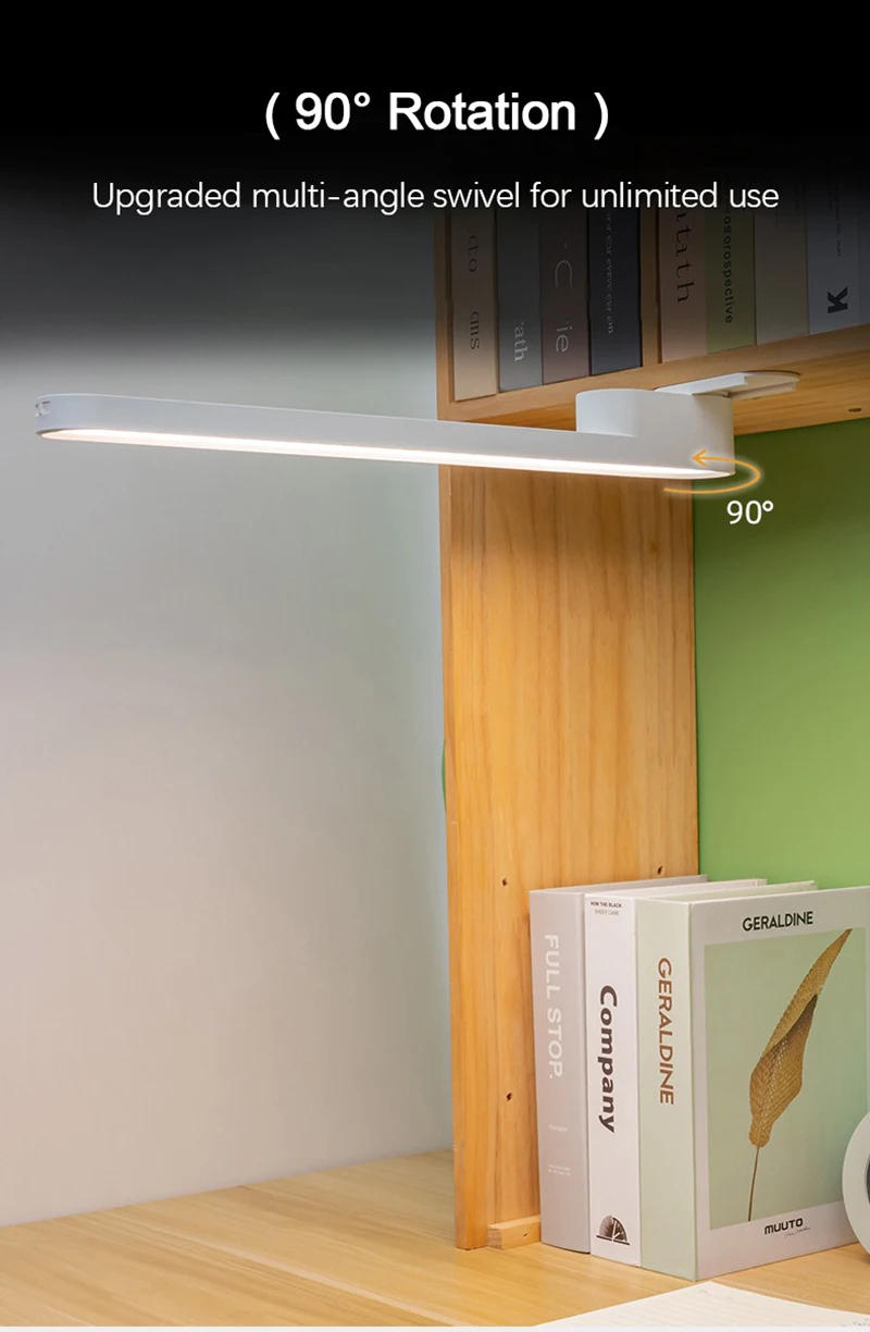 Description Picture 6 of itemDesk Lamp Hanging Magnetic Table Lamp LED USB Rechargeable Stepless Dimming Cabinet Closet Wardrobe Night Light