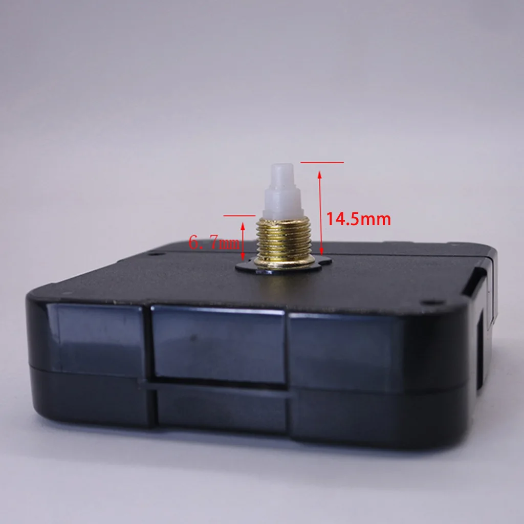 Long Shaft Length Wall Clock Movement Silent Diy Quartz Clocks Mechanism 31mm Wall Watch Machinery Repair Parts Kit Clockwork 4