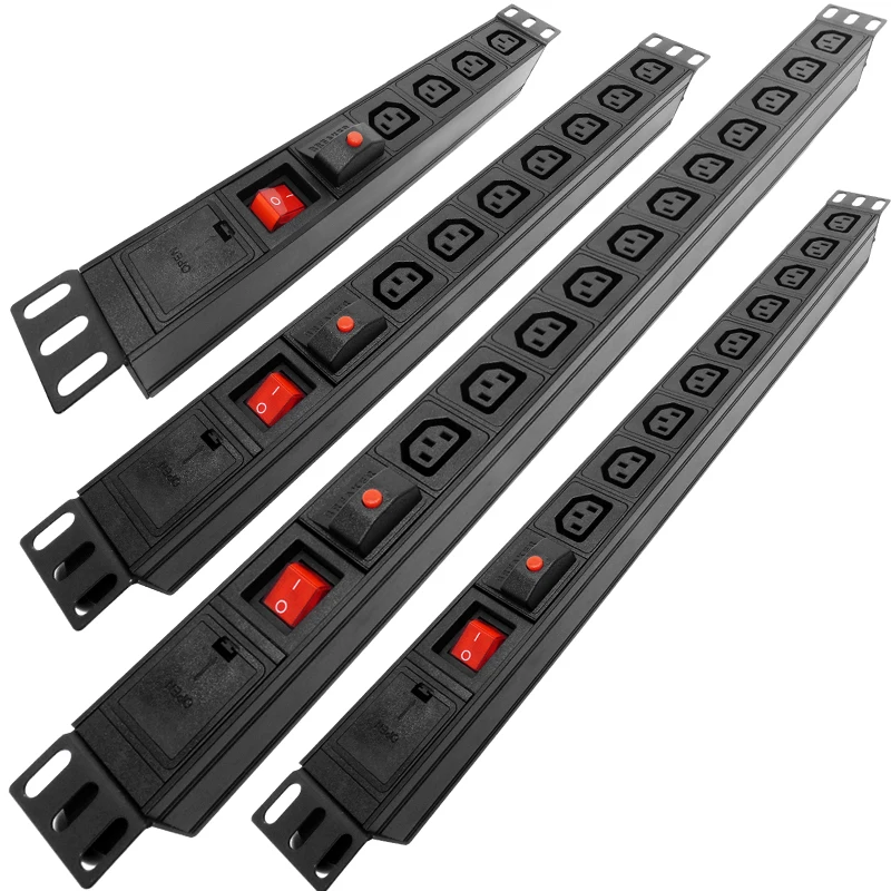 

wireless PDU SPD aluminium alloy Power Strip Network Rack 2/3/4/5/6/7/8/9/10 Ways C13 output SOCKET Extension socket 16A 3500W