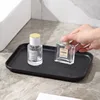 Heavy-Duty Black Rectangular Serving Tray - Non-Slip Surface, Commercial Grade for Restaurants, Hotels, Cafes & Fast Food 4
