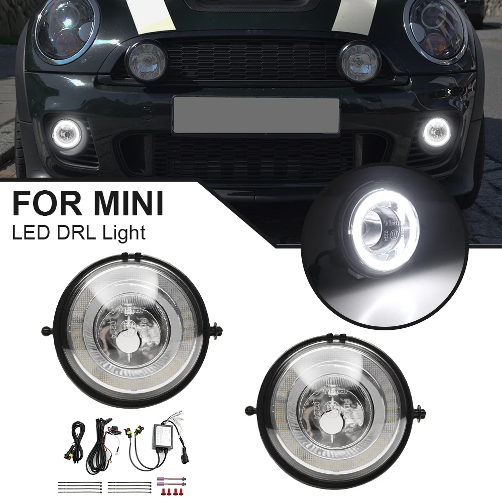 

For Mini Cooper R56 Coupe R57 Convertible R55 Clubman R58 R59 Roadster R60 Countryman R61 Paceman LED DRL Daytime Running Light
