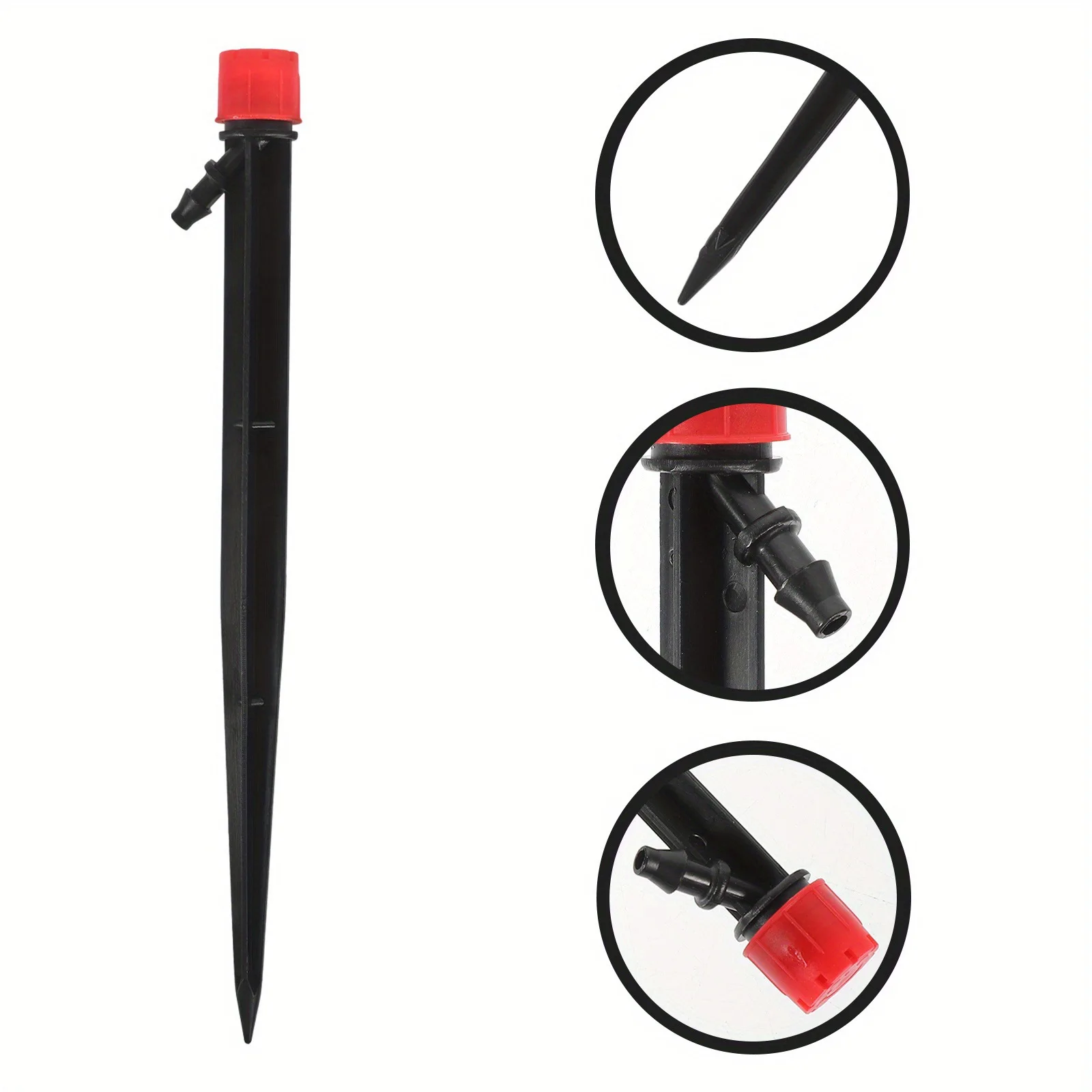 Garden Sprinkler 30pcs Adjustable 360&deg; with 4/7mm Hose Connectors