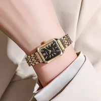 Fashion Rectangle Women Watches Ladies Stainless Steel Strap Quartz Wristwatches Reloj Mujer（Without Box） - Image 5