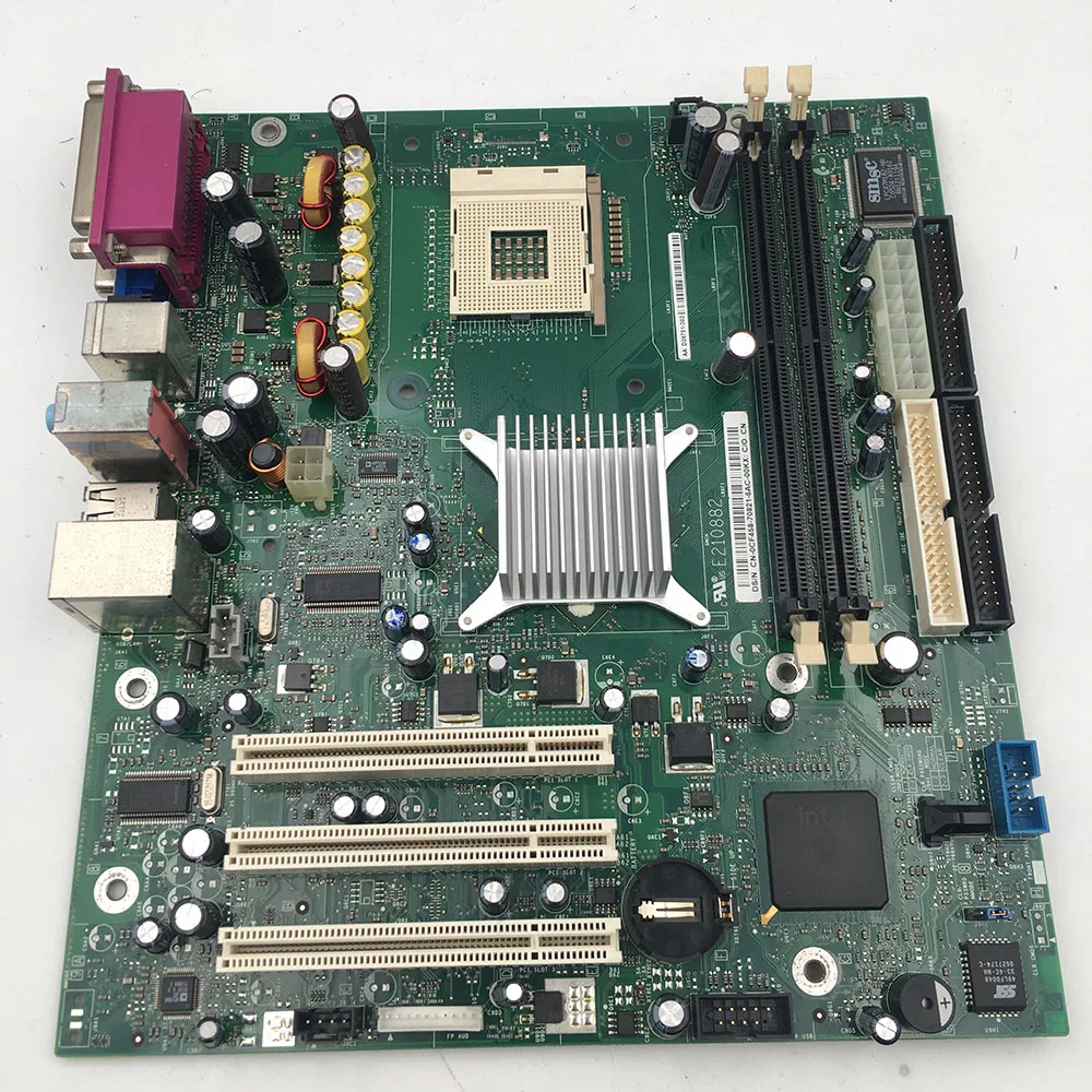 Desktop PC Motherboard For DELL Dimension1100 3000 865 E210882 CF458 0CF458 CN-0CF458 LGA478 Mainboard 3 Desktop PC Motherboard For DELL Dimension1100 3000 865 E210882 CF458 0CF458 CN-0CF458 LGA478 Mainboard