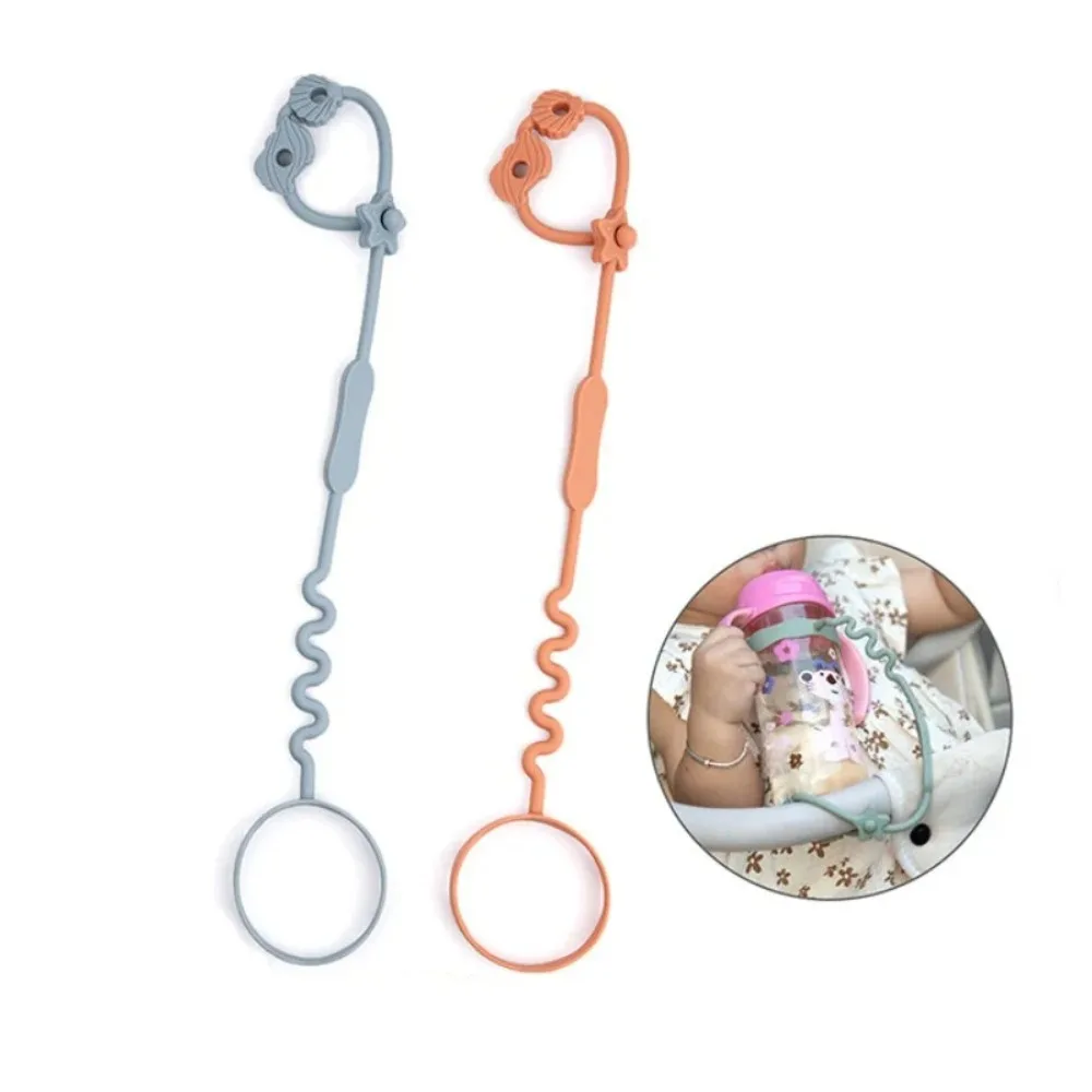 Silicone Baby Pacifier Chain Stroller Accessory