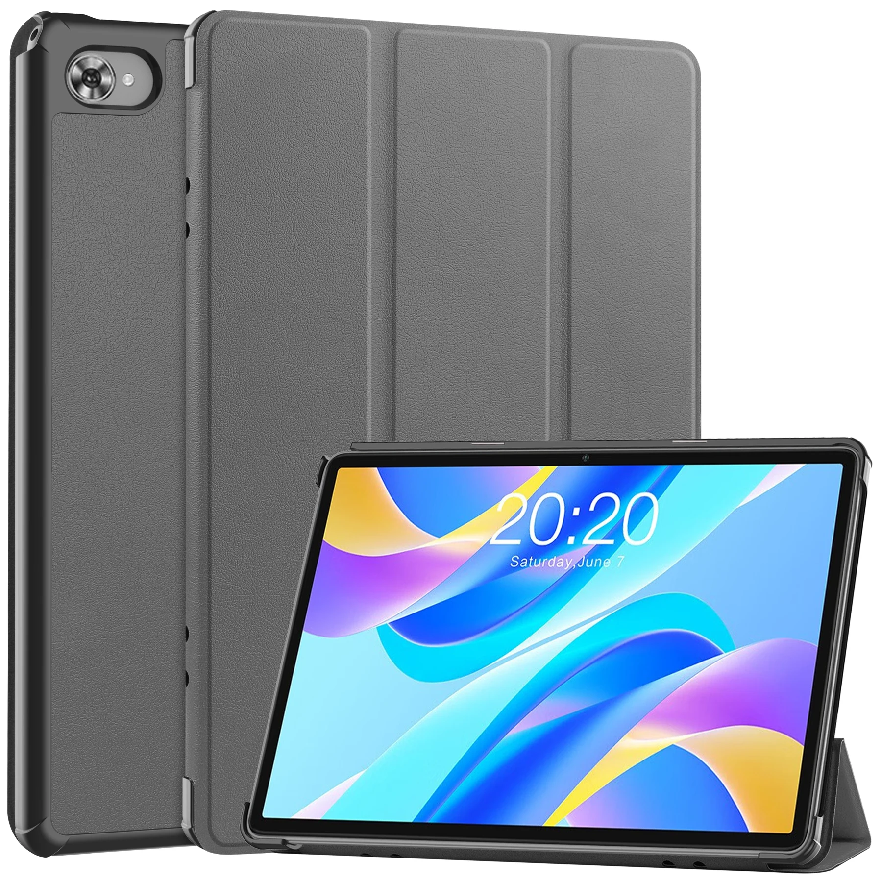 

Case For Teclast M40 Plus P40 HD Protective Shockproof Tablet Cover With Adjustable Stand Auto Wake Function For Teclast P30S