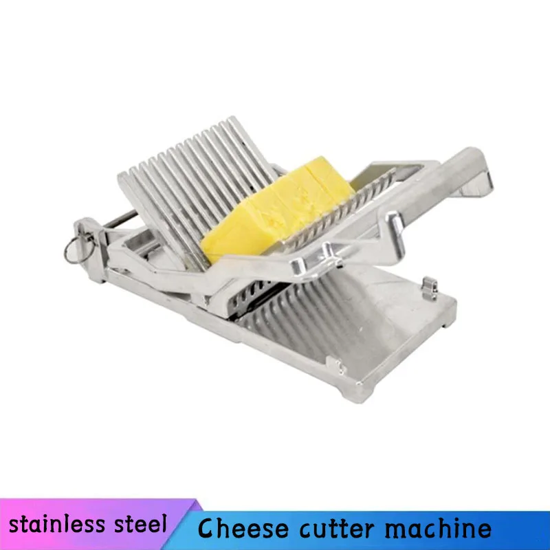 HUANYU Huanyu Commercial Cheese Slicer 1cm&2cm Stainless Steel Wire Cheese  Cutter Butter Cutting Board Machine Making Dessert Blade Rep