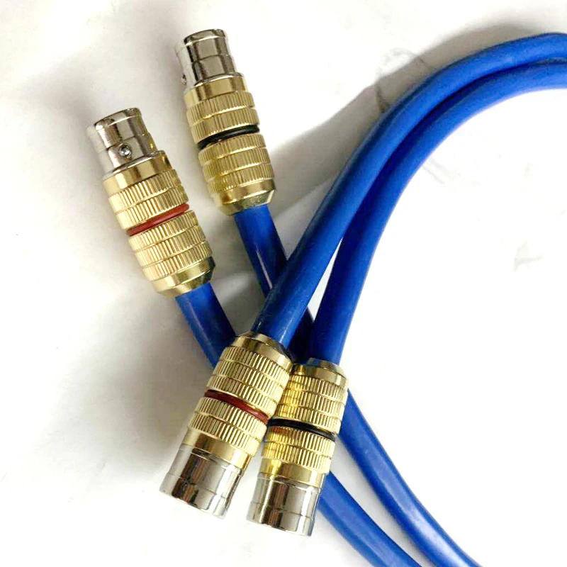 Pair Hifi Audio Clear Interconnect XLR Balanced Cable Amplifier CD DVD