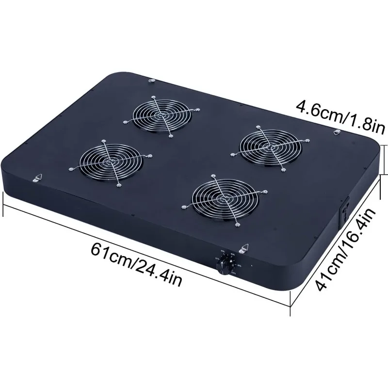 FECiDA Newest LED Grow Light 800 Watts Actual Power, 5x5 ft Dimmable Grow Gent Light, UV-IR Included Full Spectrum