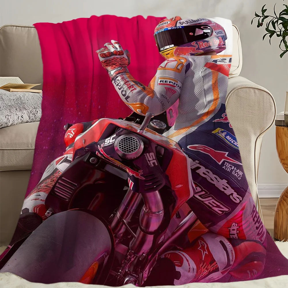 M-Marc M-Marquez 93 Printed comfortable and soft sofa, living room bed, bedroom blanket suitable for travel and gifts 6