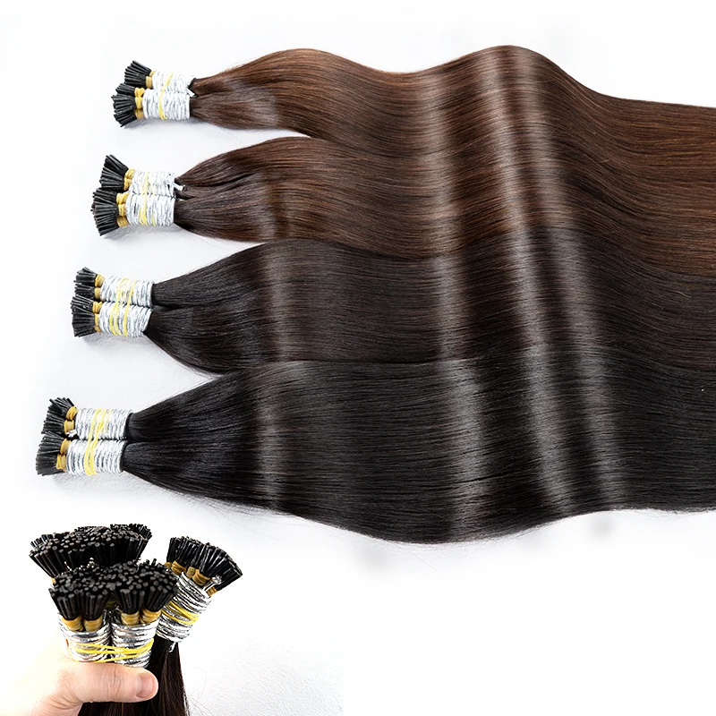 I Tips Virgin Hair Extensions 613 For Black Women Bulk Hair I Tip Natural Extensions Remy Straight Natural Fusion