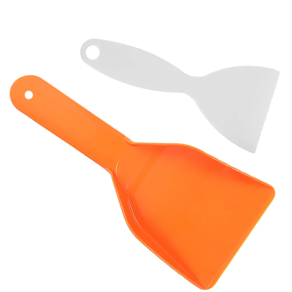 

2 Pcs Refrigerators Snow Blower Cleaning Freezer Defrost De- 2pcs Scraper for Garden