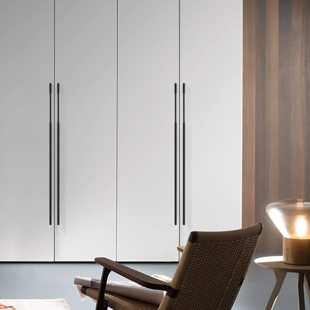 Furniture Handles Solid Aluminum Kitchen Cabinets Pulls Handles for Cabinets and Drawers kitchen door handles