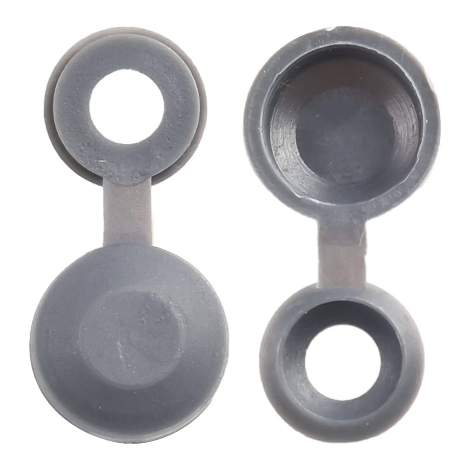 

50pcs Hinged Screw Cover Hinged Screw Cover Fold Cover For Auto Car Decor Gray Hinged Screw High Quality New Style