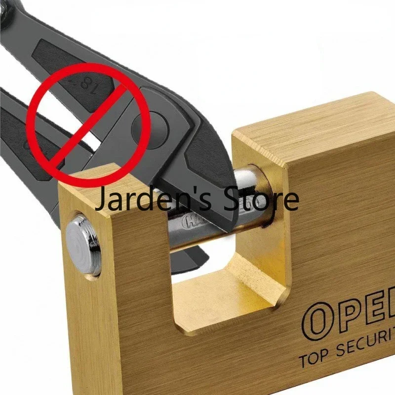 cadeado com chave multifuncional anti theft desbloqueado cabeca 02