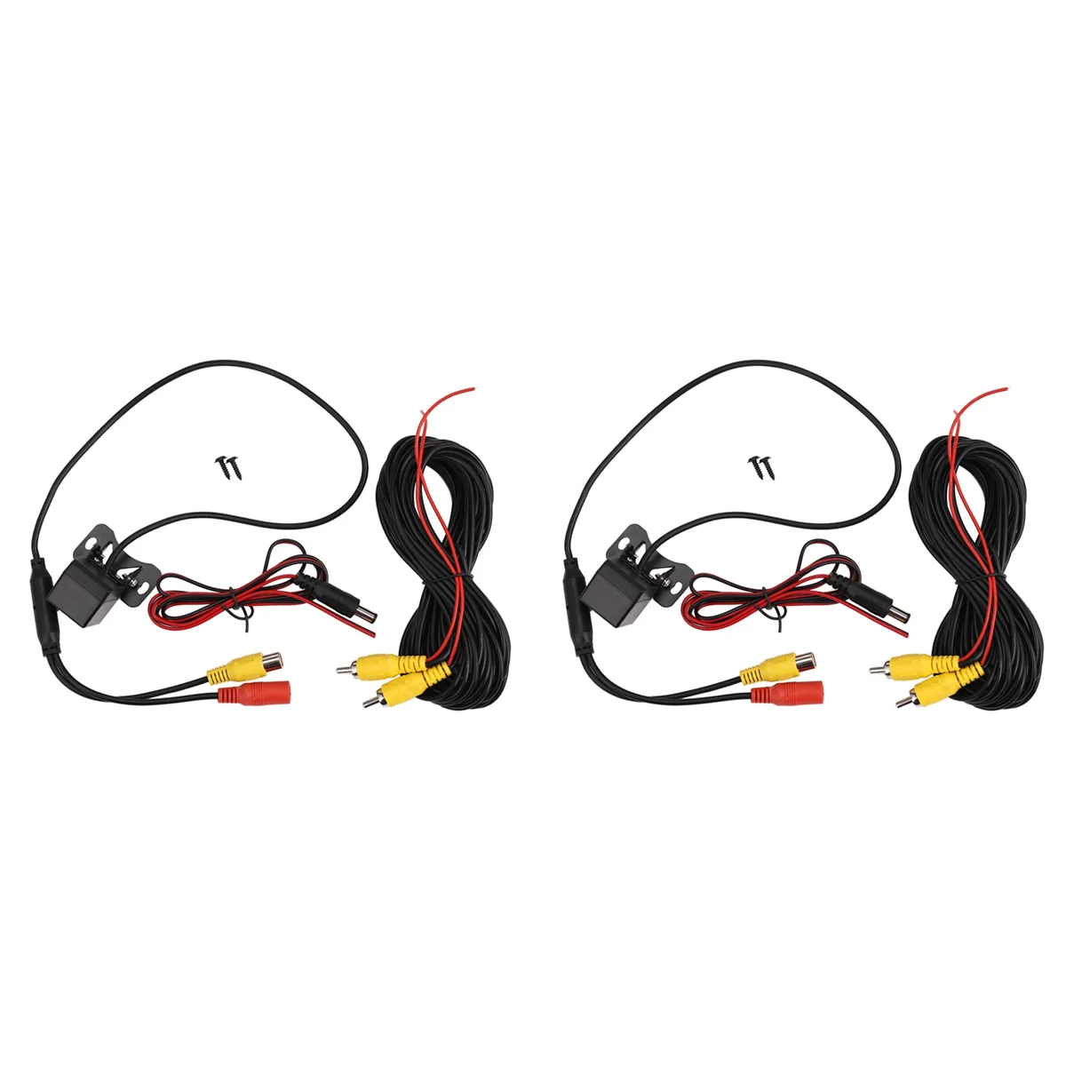 

2X Car Rear View Camera Universal Backup Parking Camera 8 LED Night Visible Waterproof 170 Wide Angle HD Color Image