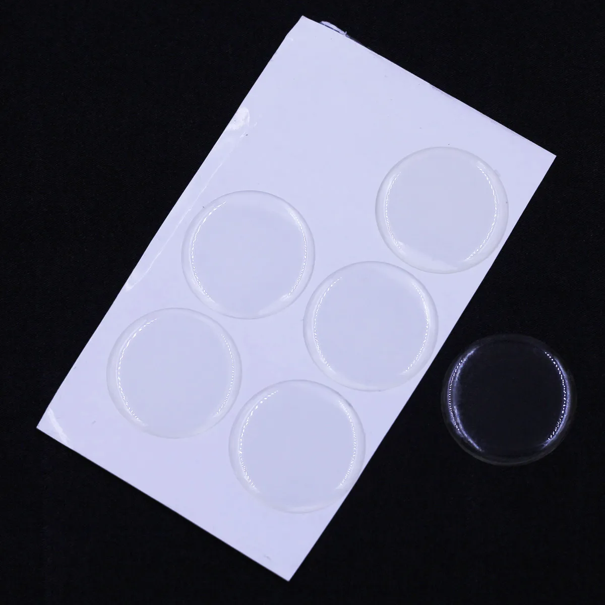 10 Stück/20 Stück Aufkleber Epoxy Domes Cabochons 3D Harz rund klar transparent für Foto Schmuck DIY Zubehör 28mm Großhandel