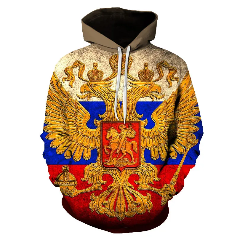 thumbnail image 1 of Sudadera con capucha con estampado 3D para hombre, sudadera con capucha con la bandera nacional de Rusia, sudadera de manga larga, sudadera con capucha con estampado gráfico completo, ropa para hombre, 1 of 5