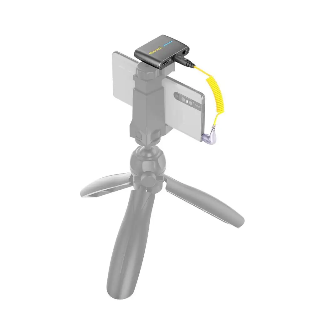 7Ryms iRay DW40 Wireless Lavalier Microphone with 4 Transmitters,48kHz/24bit Rec