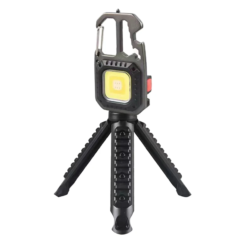 1Pc Camping Light Tripod For Mini LED Light Pocket Keychain Flashlight Stand Emergency Outdoor Supplies