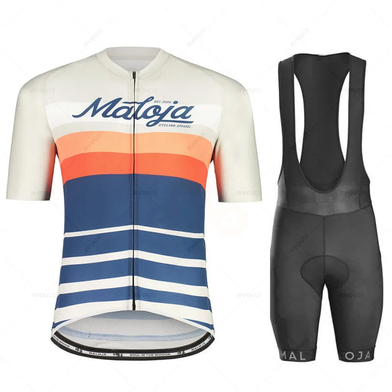 Malojaing Cycling Sets Summer Bicycle Clothing Breathable Mountain Cycling Clothes Suits Ropa Ciclismo Verano Triathlon Jersey