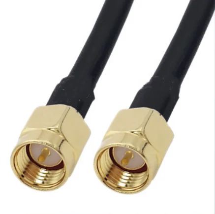 LMR-240 50-4 Cable SMA TO SMA Adapter To Male Female Connector LMR240 Coaxial Pigtail Jumper