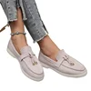 Ladies' new Spring Autumn Loafers Outdoors non slip Ladies Flats Casual comfort Leather Shoes Fashion Plus Siz footwear Zapatos 5
