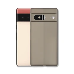 Ultra Thin Matte Cover - Premium Slim Case with Precise Cutouts - Google Pixel 7a (Brown A1)