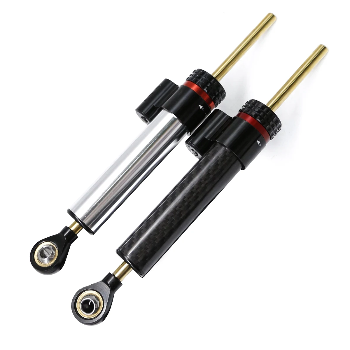 Motorrad-Lenkungsdämpfer Gold Tone Einstellbare Lineare Stabilisator