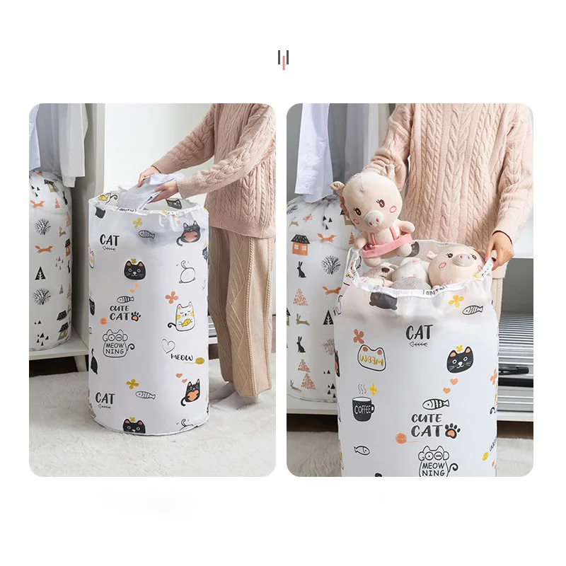 Large Capacity Foldable Clothes Organizers Storage Bag Container Quilt Pillow Wardrobe Organizer Dustproof Bedding Storage Pouch 4