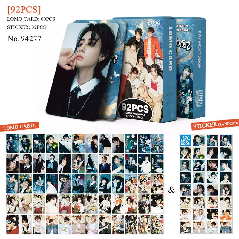 Lomo Cards Album Cards 92pcs/set BOYNEXTDOOR Album Photo Card