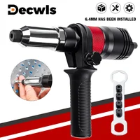 Riveting Machine Electric Rivet Gun Adapter Home 2.4-3.2-4.0-4.8-6.4mm Riveting Tools Cordless Multi-function Riveting Machine 1