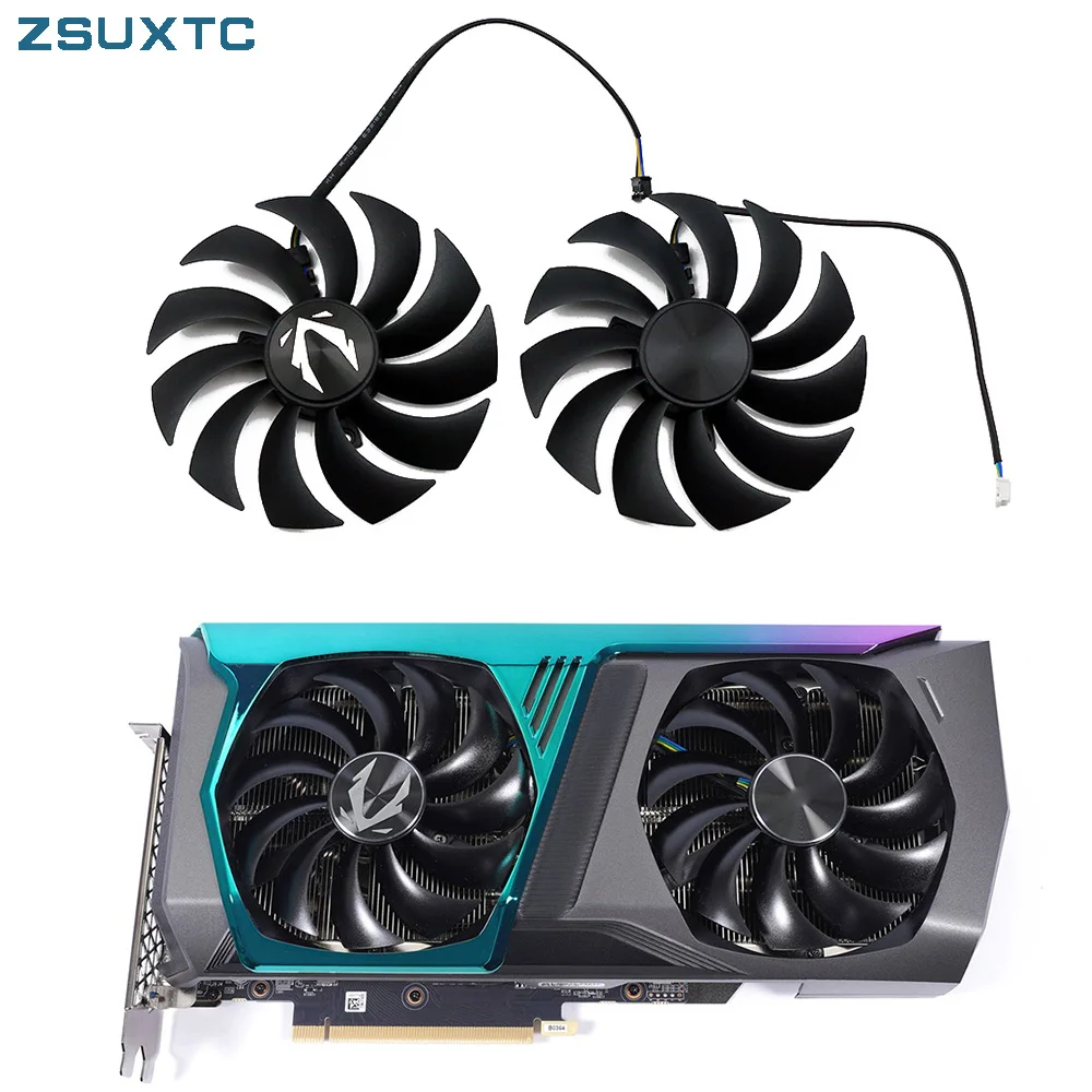 RAKSTORE Lüfter Für ZOTAC RTX 3070 AMP Holo - 100mm, 4-Pin