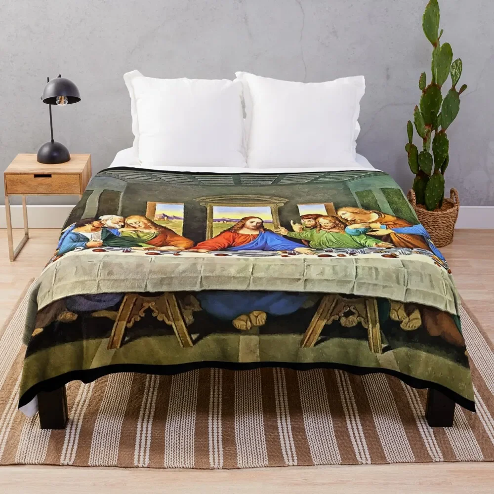 Originale Ultima Cena Pittura Coperta Divano Trapunta Coperte Ripiene Coperte Sottili Coperte Per Letto