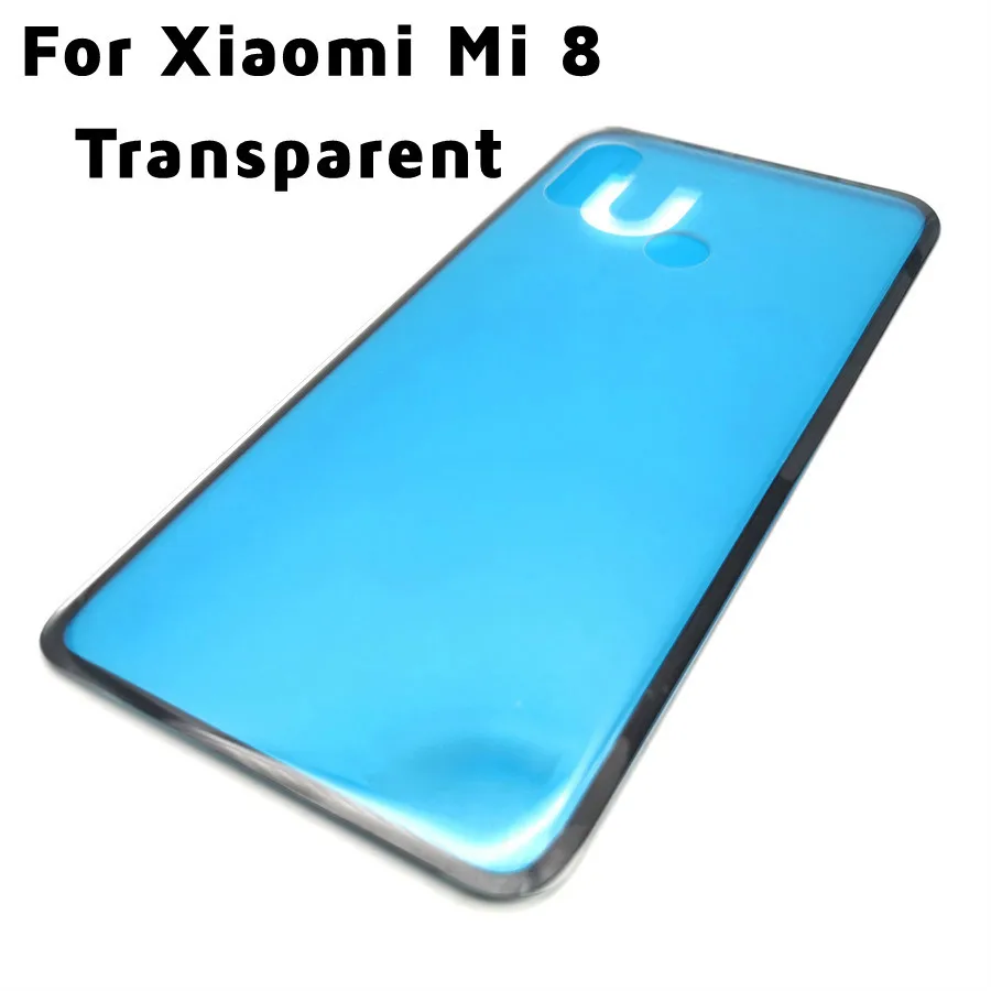 vivo mobile frame png Back Battery Cover For Xiaomi Mi 8 Lite Mi8 Pro Explorer Rear Glass Housing Door Case Replacement Parts+Adhesive Tape new phone frame Housings & Frames