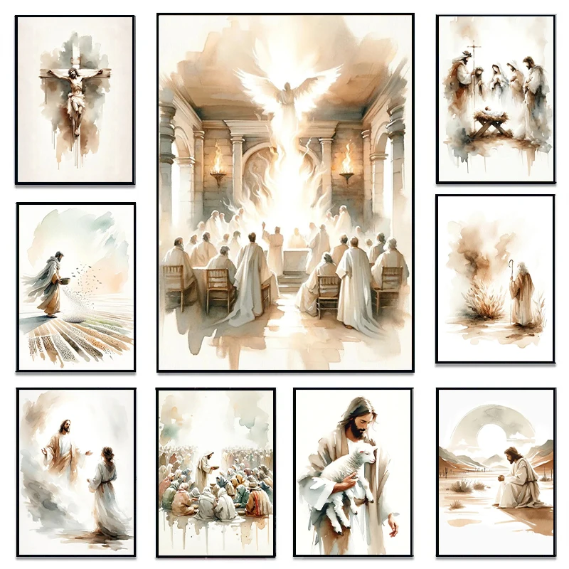 Jesus Comforting Women: How This Canvas Art Brings Peace to Modern Homes
