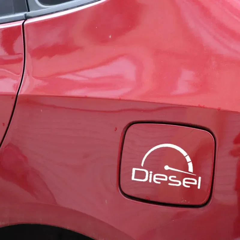Adesivi per Auto Personalizzati Creativi Decorazione per Auto Diesel Impermeabili e Resistenti al Sole in PVC 13*8cm - immagine 4