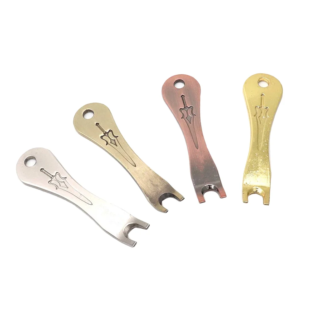 

4pcs Bridge Puller Durable Pulling Tool Remover Extractor Puller for Bass Guitar Musical Instrument