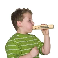 1Pcs Children Train Sound Imitating Whistle Locomotive Sound Warning Steam Train Whistle Toy Wooden Train Whistle Gifts For Kids 1