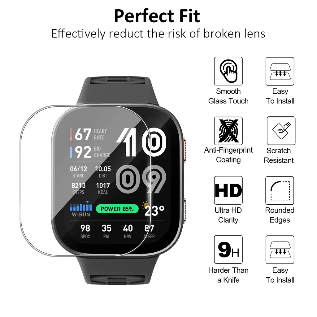 Ultra-Clear Tempered Glass Screen Protector - Anti-Scratch, Bubble-Free Film with HD Clarity