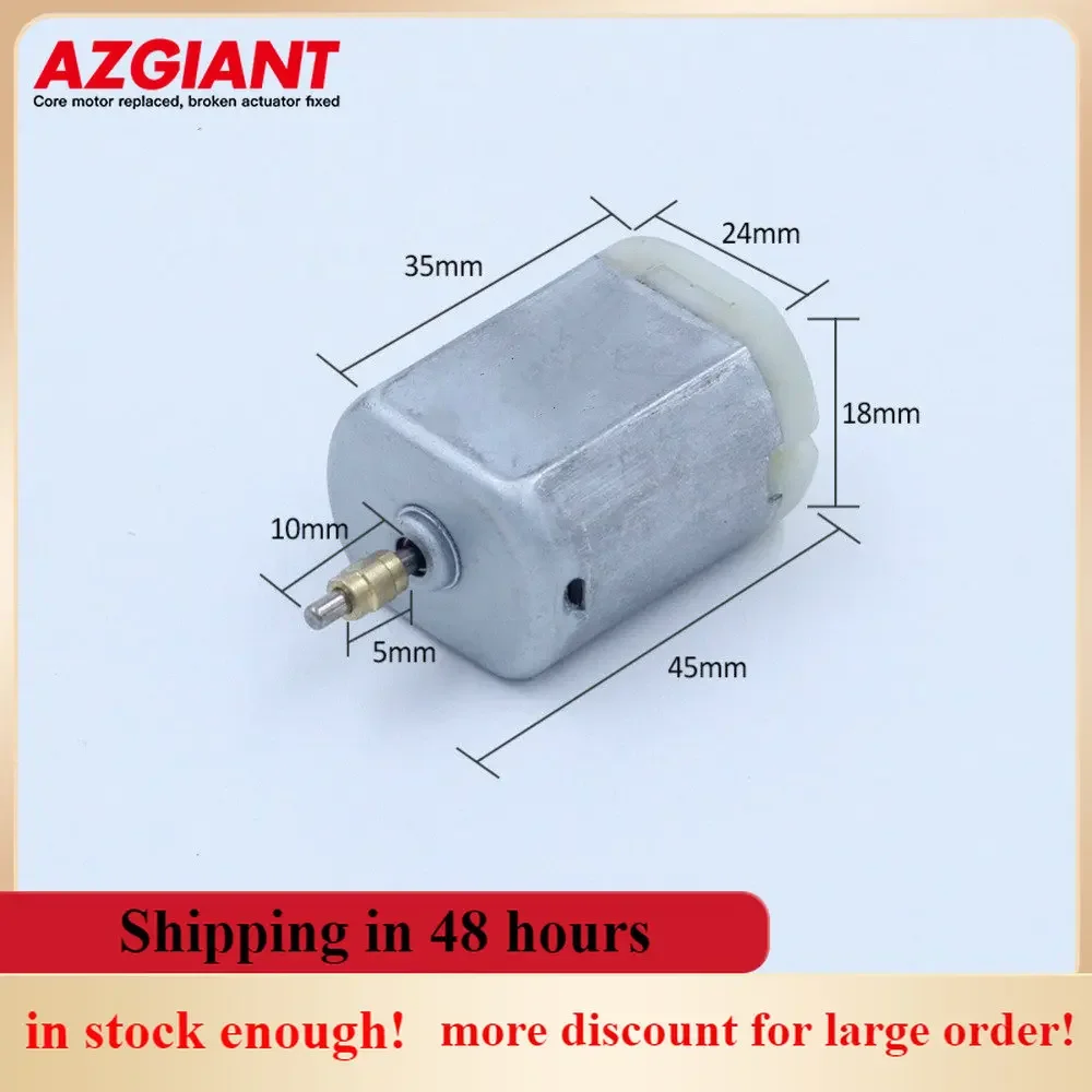 

AZGIANT Central Door Lock Actuator Motor FC-280PC-22125 FLAT SHAFT D Spindle Power Locking Repair Engine Platz for Toyota Honda