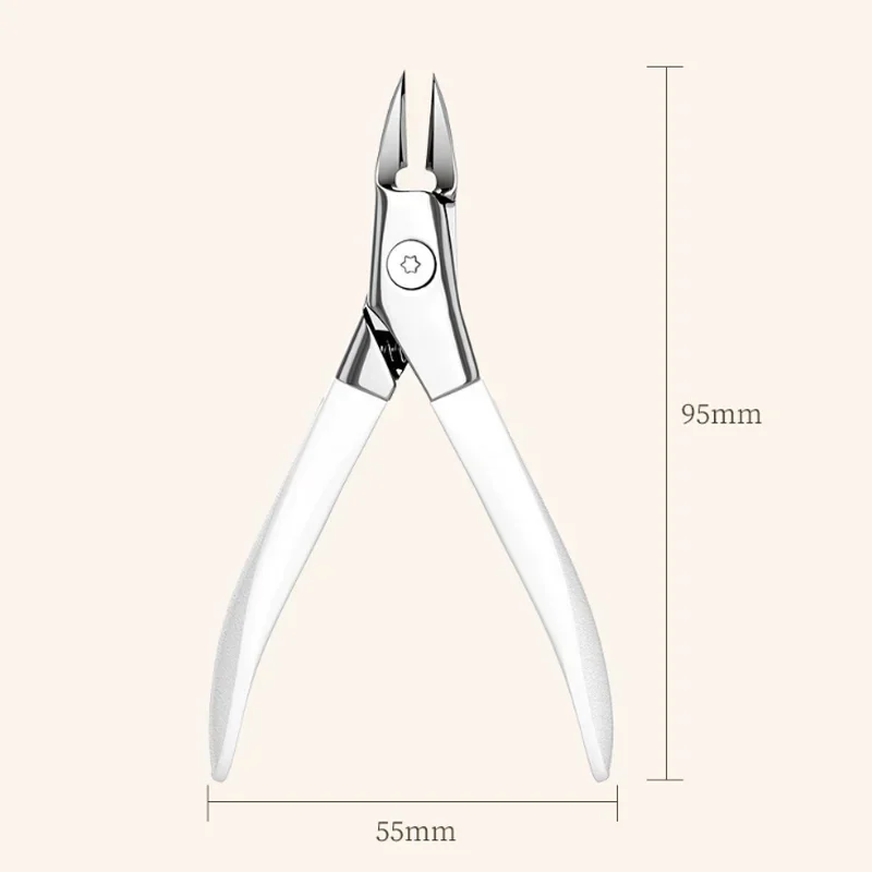 Nail Scissors Household Manicure Tools Anti-Splash Nail Clippers Large Thick Hard Special Clippers Pedicure Tools 2Pcs for manicure pedicure tool set